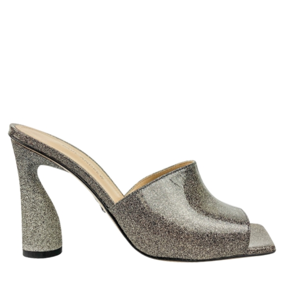 Sz 35 36 37 and 38 NIB $895 Paul Andrew glitter heels